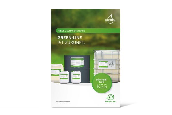 Riedel Schmierstoffe GmbH | Prospekt „Green-Line“, Titel