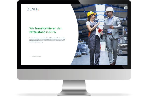 Webseite ZENIT GmbH – Startseite