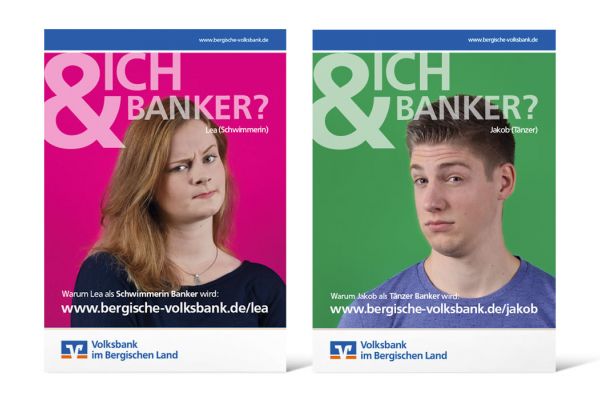 Volksbank Azubi-Kampage | Plakate